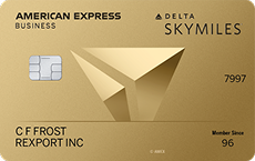Delta SkyMiles® Gold Business American Express Card