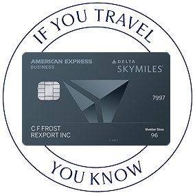 If you travel you know stamp, with Delta SkyMiles® Reserve Business Card